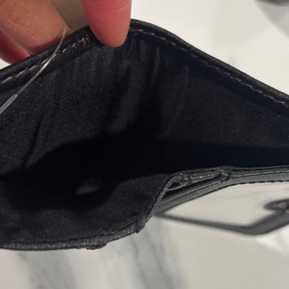 Fossil Black Leather Card Holder - Picture 4 of 4